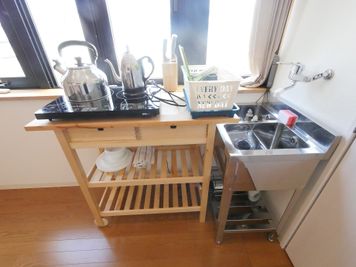 ONOYA APARTMENT 京橋キッチン付レンタルスペースの設備の写真