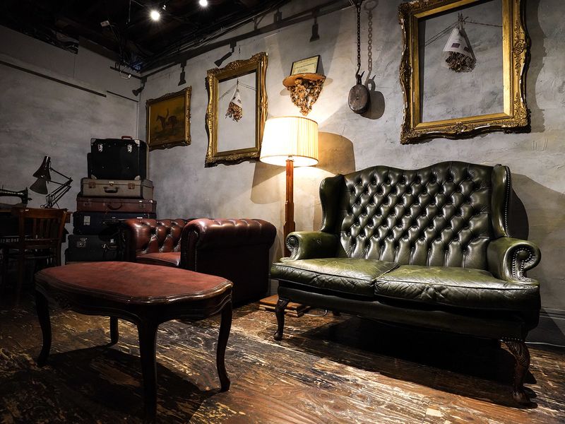 東京都内23区配送無料】アンティーク ファブリック ソファー スタジオ