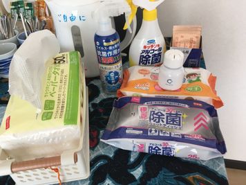 除菌シート - さいたま市Shikate レンタルリビングの室内の写真