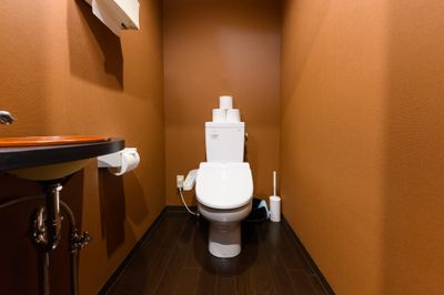 ✓ウォシュレット付きトイレ - スタジオブーン八女 完全個室のレッスンスタジオの設備の写真