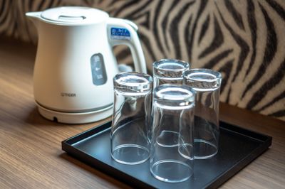 湯沸かしポット、コップ - どやねんホテルズ バクロ レンタルスペース　type Aの設備の写真