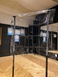 飛沫防止シート - ラビートスタジオ 天神駅4分多目的スタジオの設備の写真