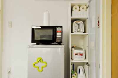 冷蔵庫 - 撮影や女子会にキッチン付き戸建 西中島コンフォートハウスの室内の写真