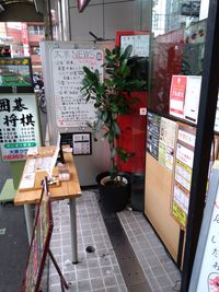 植木置いてみました！
緑があると雰囲気変わりますね！ - 【京橋】大京クラブｰレンタルスペース【DaikyoClub】 【 京橋‐軒先スペース 】プロモーションスペース👫の設備の写真