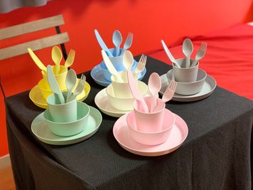 食事セット - FLEX 西新宿 EX206の設備の写真