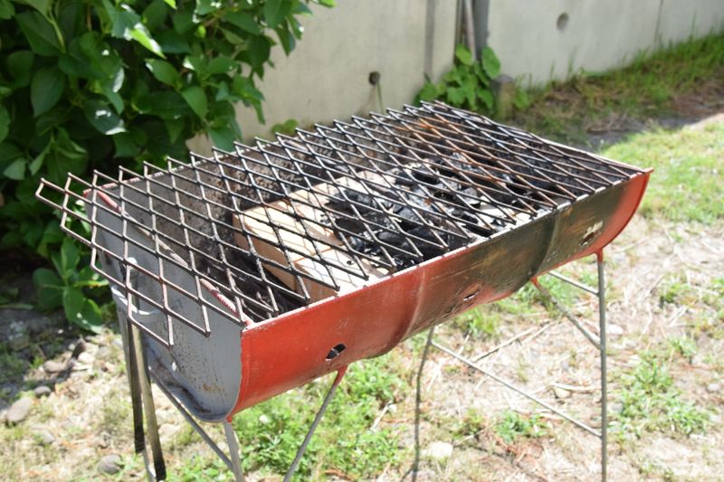 Fエリア。ドックラン・バーベキュー可能な野外スペース - レンタルスペース夕顔瀬