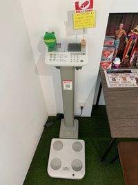 体重、体脂肪、脂肪量、除脂肪量、筋肉量、体水分量、体水分率、推定骨量、基礎代謝他 - レンタルジム　パーソナルに最適 レンタルジム&スペース　広尾　恵比寿 閑静な住宅街GYMの設備の写真