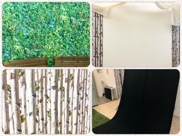 写真映えする背景があります。※黒ホリはオプションです。 - パーティーピーポー 多目的スペースの室内の写真