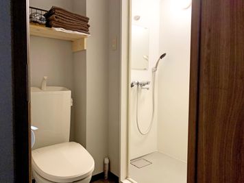 ORIGO Tenjin #1 客室サロンスペース（１０２号室）の設備の写真