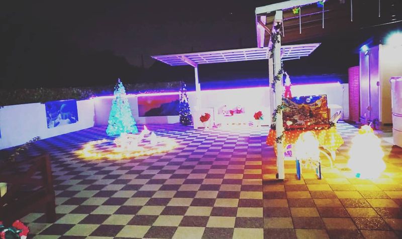 クリスマスイルミネーション - Cat Villa 川島町 Poolside BBQ の室内の写真
