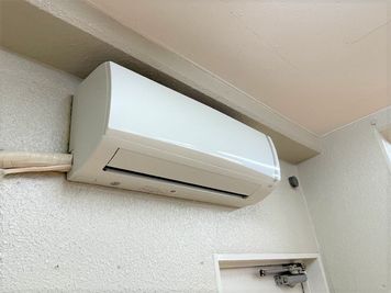 エアコン - れんたるスタジオMINT　小倉店の設備の写真