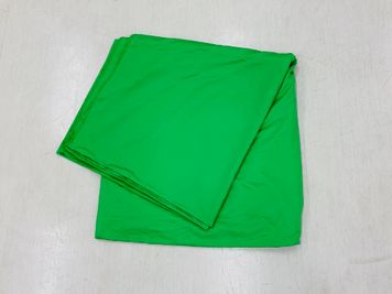 ★グリーンバック布【縦3m×横7m 】 - FLASHスタジオ-渋谷- レンタルスタジオの設備の写真