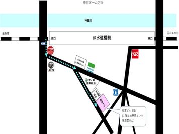 アクセスMAPとなります。 - 水道橋Ⅱ（稲葉ビル） INB-301の室内の写真