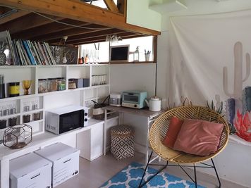 THE GREEN LIFE フォトジェニックでルーズな山小屋の設備の写真