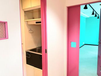 更衣室 / キッチン - ベストフレンドレンタルスペース スタジオ／大部屋 4階<ベスト2>の室内の写真