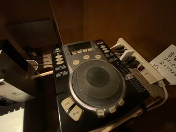 CD-Jもございます。 - LoRe１スタジオ ダンススタジオロア1スタジオの設備の写真