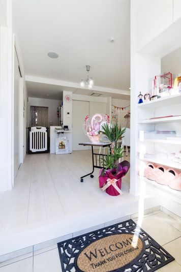 ホワイトland - リンガーデン共有スペース