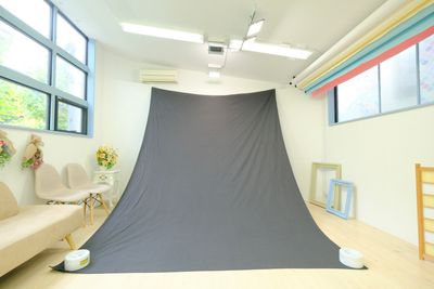 黒背景 - Mystudio柏の葉 セルフ撮影フォトスタジオの設備の写真