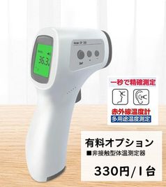 大人数が集まるパーティー・イベントに！
約1秒で簡単測定！ - ROUGHLABO TECH扇町 【ROUGH LABO TECH扇町】イベントスペースの設備の写真