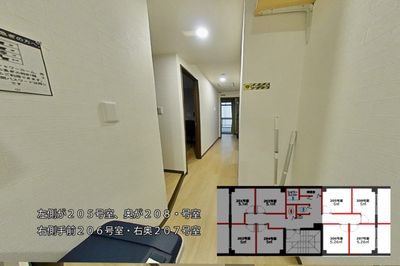 グリーンハウス　新宿市谷 新宿市谷-203号室貸切個室の室内の写真