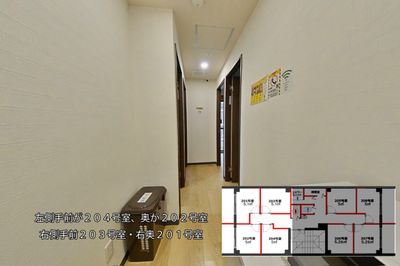 グリーンハウス　新宿市谷 新宿市谷-203号室貸切個室の室内の写真