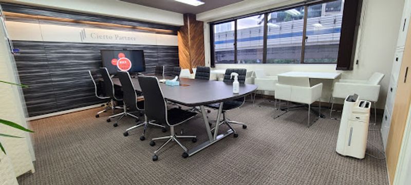 A会議室・待合室・インタビュー室 - 六本木一丁目駅の駅前ビルになります。