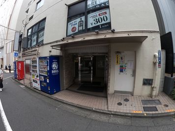 エフガーデン恵比寿南 駅近の個室多目的スペースの入口の写真