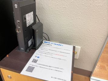 Wi-Fi - れんたるスタジオMINT　小倉店の設備の写真