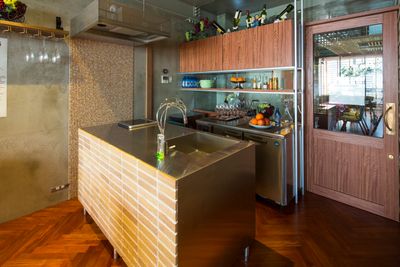 調理可能なミニキッチン - ショップ＆ギャラリー　サムシング 4階　ムーンリバールームの設備の写真