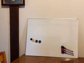 ホワイトボード。 - 月島長屋 多目的スペースの設備の写真