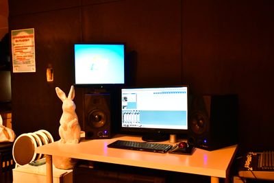 簡易レコーデシングも可能
(有料) - ラビートスタジオ 天神駅4分多目的スタジオの室内の写真