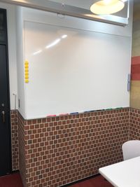 壁付けのホワイトボード - 恵比寿カルフール Ａルームの設備の写真
