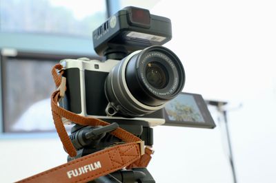 （有料レンタルカメラ）富士フイルムＸ－Ａ７ - Mystudio柏の葉 セルフ撮影フォトスタジオの設備の写真