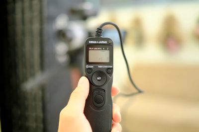 （有料レンタルカメラ）リモートシャッター - Mystudio柏の葉 セルフ撮影フォトスタジオの設備の写真