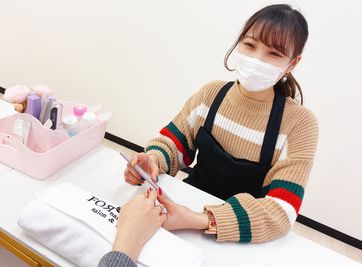 ネイル施術 - ForyouNail ネイル専用５の室内の写真