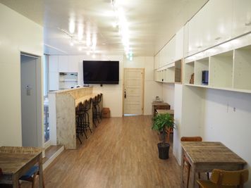 torune レンタルカフェ、イベントスペースの室内の写真