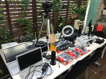 その他　充実したオンライン配信機材の貸し出し可能 - スタジオ スターネス 吹上、今池のレンタルスペース、スタジオの室内の写真