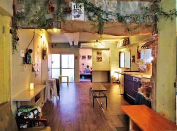 イベントレイアウト（入り口側から撮影） - タロカリ タロカリ　カフェ丸ごとレンタルの室内の写真