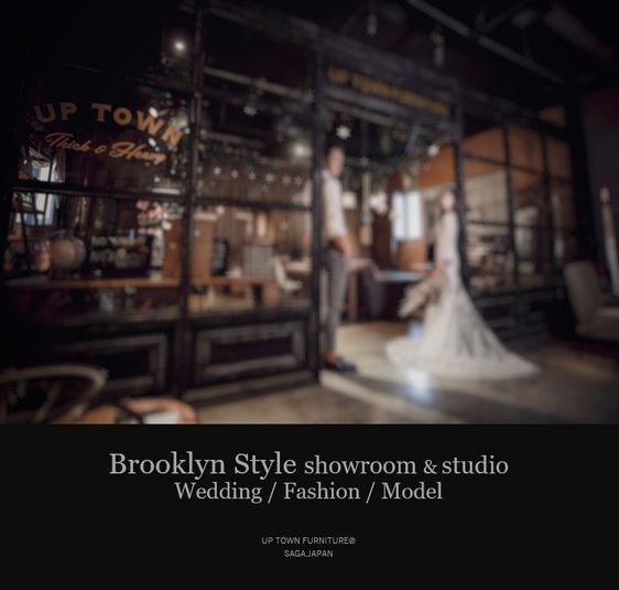 ブルックリンスタイルの家具ブランドとして、業界注目ショールーム兼フォトスタジオです。 - アップタウンファニチャー サロンスペースの室内の写真