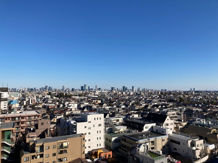 撮影可能！新宿・渋谷・六本木あらゆる方向が見えます！ - 明大前　都心マンション屋上