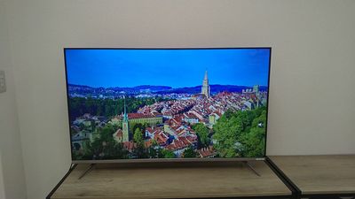 ５０型大型モニターAndroid TV（常時ネット接続）
（スマホミラーリング・YOUTUBE・グーグルアシスタントなど利用可） - レンタルダンススタジオ屋島店 レンタルスタジオsimasima/屋島店の設備の写真