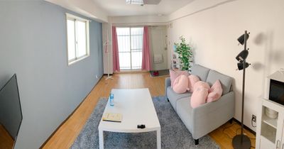 シンプルで快適な部屋 - なんばEast 🌸〈なんばEast🏡〉なんば駅から徒歩5分！🌸の室内の写真