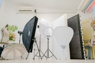 撮影機材一式 - Mystudio柏の葉 セルフ撮影フォトスタジオの室内の写真
