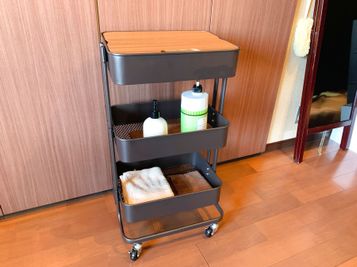 ワゴン - シェアサロン　Yutori シェアサロンYutoriの設備の写真