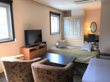 浅草セントラルホテル スーペリアルームの室内の写真