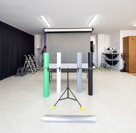 ブツ撮り用の背景や設備もバッチリ - Studio THREE レンタルスタジオの設備の写真