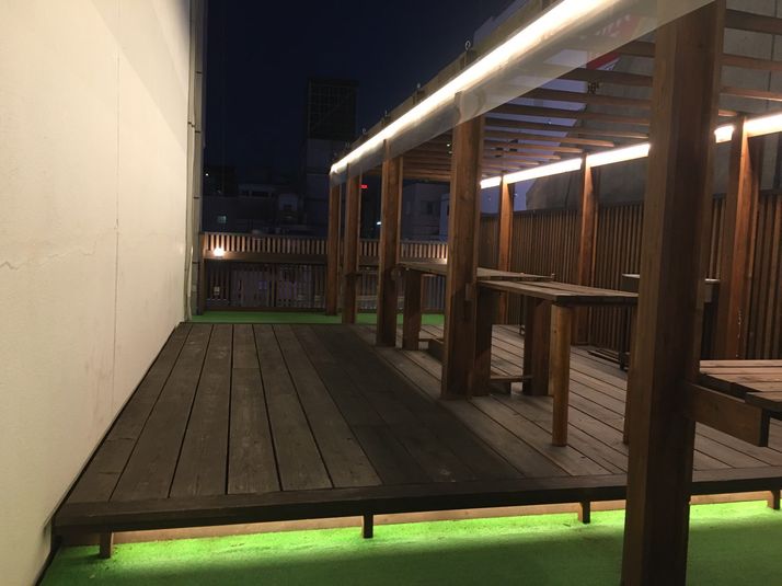 【都会の真ん中でBBQ！】 - 道頓堀川沿いビル・屋上デッキ