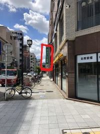 曲がった先にダイアパレスの看板があるので進みます - レンタルサロンBlanco　 salon Blanco伏見店【A】のその他の写真