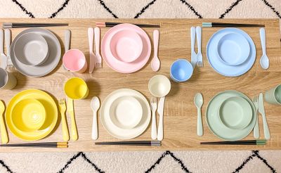 食器①
お子様安心のプラスチック✨
パステルカラーでかわいく女子会にも✨ - トーノア🏠新大阪 パーティスペースの室内の写真