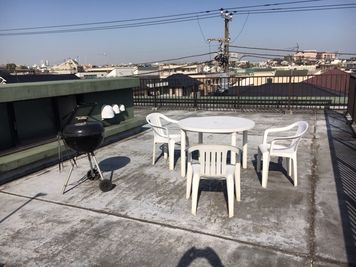 雪が谷大塚駅から５分約200㎡の屋上CM撮影やヨガ等多目的スペースです。 - コモンハウス雪谷